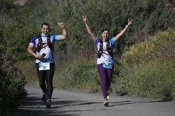 La LPA Trail  se celebró este sábado en la capital grancanaria/Carlos Díaz Recio.
